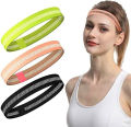 2 Pcs Sports Headband Kids, Elastic Sports Hairbands for Boys, Thin Sports Headb. 