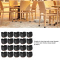 Chair Foot Protectors Elastic Chair Leg Floor Protectors Easy To Use Abrasion Resistant Anti Slip for Dining Room. 