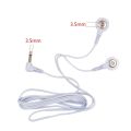 2.5mm 3.5mm mono plug to 3.5mm Snap Tens Lead Wire for Tens EMS electrode leads.