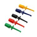 5Pcs Mini Single Test Hook Clip Test Probe for Electronic Testing IC Grabber Small Size Round Crocodile Clip Hook Test Clip. 