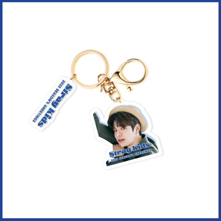 1pcs%20Kpop%20Stray%20Kids%202022%20SEASON'S%20GREETINGS%20Acrylic%20Keychain%20Straykids%20Pendant%20Key%20chain%20-%20Image%206