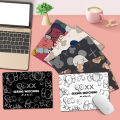 Kaws Small Size Mouse Pad Personalized Graffiti Creative Gaming Computer Keyboard Wristband Thickened Non-Slip Table Mat. 