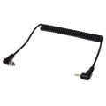 3pcs 2.5mm to Male PC Flash Sync Cable Screw Lock for Trigger. 