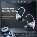 True Wireless tws Bluetooth 5.0 Headphone Outboard Digital Display Ear Hook Car Business Headphone 9d Stereo Surround Headphone Waterproof Sports Headphone Touch Bluetooth Headphone. 
