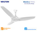 Gloria Ceiling fan, Size: 50 inch/ 1250 mm, Brand: Walton, 10 years replacement warranty. 