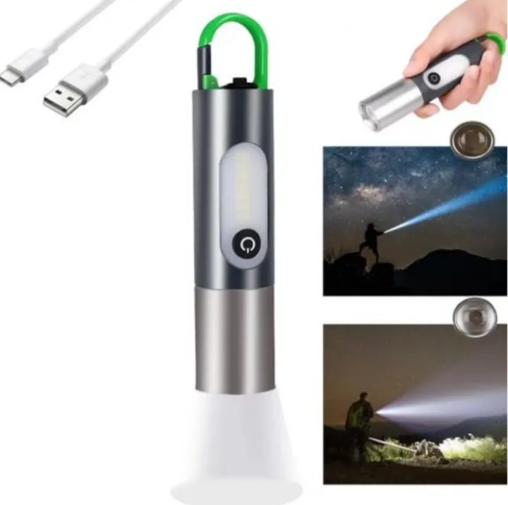 FlashLight Digital Thunder XST-836 Rechargeable Waterproof Torch