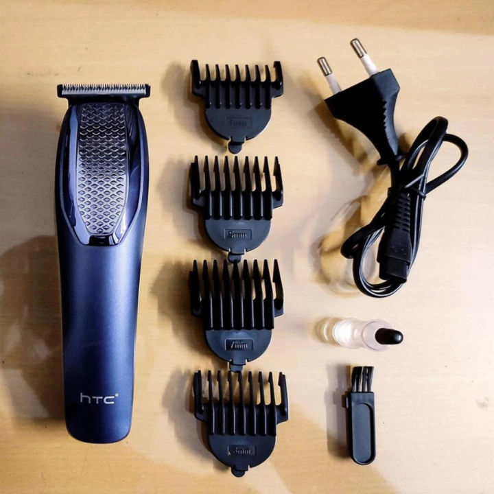 HTC AT-1210 Rechargeable Professional Beard Trimmer & Hair Clipper For Men