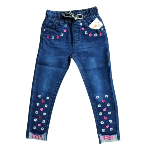Baby All-Season Stylish Denim Long Full Pant