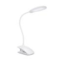 Migeet Dimmable Clip-on LEDs Rechargeable Desk Lamp Touching Control 360° Flexible Gooseneck 3 Level Brightness Reading Light for Desk Bedroom Office. 