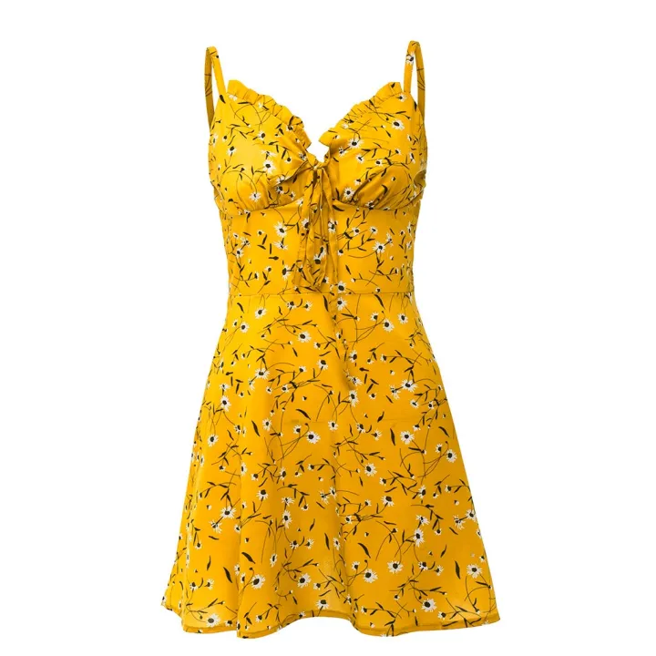 Sheath%20Floral%20Print%20Suspender%20Dresses%20For%20Women's%20Ladies%20Thin%20Straped%20Boycon%20off%20Shoulder%20Mini%20Dress%20Casual%20Daily%20Wear%20-%20Image%202