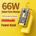 20000 Mah Transparent Power bank 22.5 Watt Kin Vale Power Bank Fast Charging 10000/20000 mAh T1-18 Black Mobile Power Bank Fully Transparent Design Premium Quality PD22.5W Type C Power Bank Two-Way Fast Charging For iphone android By Pucko Gadget.
