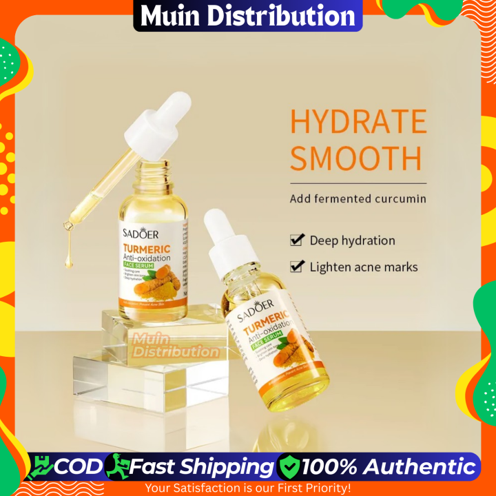 〽️ SADOER Turmeric Anti Oxidation Face Serum 30ml