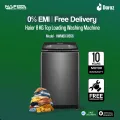 Haier 8 KG Top Loading Washing Machine/air dry/fresh air system/near zero water pressure/NZP (HWM80-316S6).