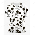 Disney Mickey Stitch Print ​medical uniforms women Nurse Accessories Clinical Uniform Dentist work blouse vet spa Scrub Tops ﻿. 