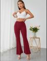 Ladies fashionable Multi_Color Print Trousers/ -(To see same as the picture).
