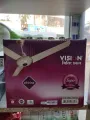 VISION Super Ceiling Fan 56" Ivory - 99.9% Pure Copper Motor - High Speed Air Delivery - Energy Efficient 75W - 7 Years Service Warranty.