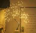 Tree Lamp 108LED,Light Color-Warmwhite,Height 18 inch,3*AA battery & USB powered,001.