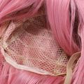 (New) 80cm long straight cosplay wig multicolor heat shield wigs (pink). 