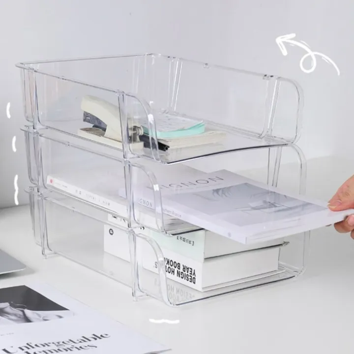 Simple%20Minimalism%20File%20Storage%20Tray%20Stackable%20Durable%20A4%20File%20Rack%20Style%20Desktop%20Organizer%20Documents%20-%20Image%204