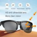 Polarized Bluetooth Sunglasses F-06 Open Ear Headset Smart Glasses Wireless Sport Stereo Audio Headphone Sunglasses. 