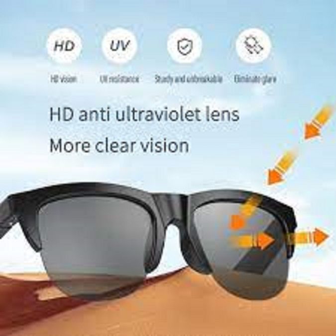 Polarized Bluetooth Sunglasses F-06 Open Ear Headset Smart Glasses Wireless Sport Stereo Audio Headphone Sunglasses