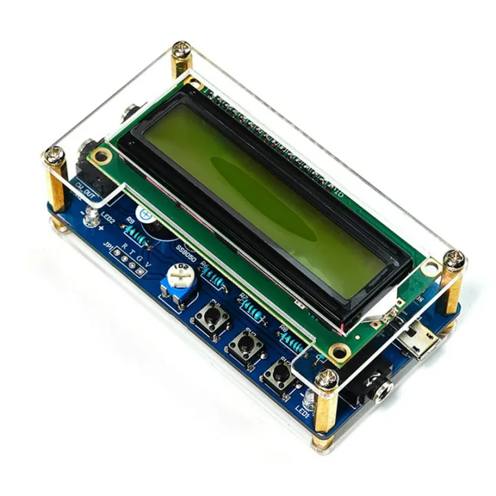 Upgraded CW Morse Code Decoder Finished +Case with Digital LCD CW ...