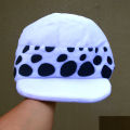 Anime One Piece Trafalgar D Water Law Cosplay Hat Unisex Cartoon Death Surgeon Flat Brimmed Winter Casual Warm Soft Cap Beanies. 