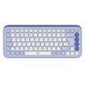 Logitech POP ICON Keys Wireless Bluetooth Keyboard, Comfortable Typing, Programmable Keys, Easy-Switch Between up to 3 Devices, for Laptop, Tablet, PC. 