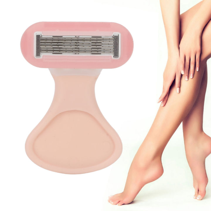 【Heartbeat Girl Store】(NEW) Ladies Razor 6 Layer Blades Manual Body Hair Removal Blade for Armpit Leg Beard