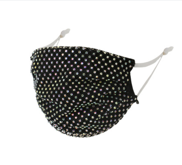 1%20Pc%20Stylish%20Girls%20Rhinestone%20Maskk%20Women%20Diamond%20Crystal%20Decoration%20Jewelry%20Facemaskk%20Fashion%20Sexy%20Glitter%20Mesh%20Net%20Party%20Show%20Mouth%20Maskk%20-%20Image%203
