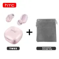Original HTC TWS3 Headphones Wireless Bluetooth 5.1 Earphones Waterproof Sports Headsets Touch Control Noise Reduction Earbuds. 