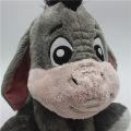 28cm Cute Cartoon Gray Eeyore Donkey Stuff Animal Soft Plush Toy Doll Birthday Children Gift Collection.