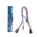 5 Channel Infrared Reflective Sensor TCRT5000 KIT 5 Way/Road IR Photoelectric Switch Barrier Line Track Module for Compatible Arduino. 