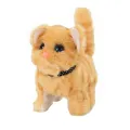 Electric Plush Cat Cognitive Ability Interactive Ability Fine Workmanship Barking Walking Electric Cat Plush Toys for Kids. 