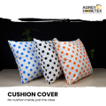 Cushion Cover, Black & White (16"x16") Only Cover. 