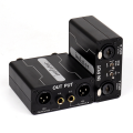 TWEXQNY 4X GX200 Audio Isolator Dual-Channel 6.5 XLR Mixer Audio Isolator Current Sound Noise Mixer Microphone Common Ground.