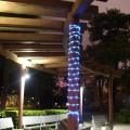 Led Solar Power Copper Wire Tube String Lights for Garden, Restaurant, Bar. 