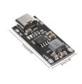 IP2312 Module 3A Type C USB C Input High Current 3A IP2312 Fast Charging Circuit 3A High Current IP2312 Circuit 5V To 4.2V 4.35V Polymer Ternary Lithium Battery Replace TP4056 ETA4096 Module Adapters. 