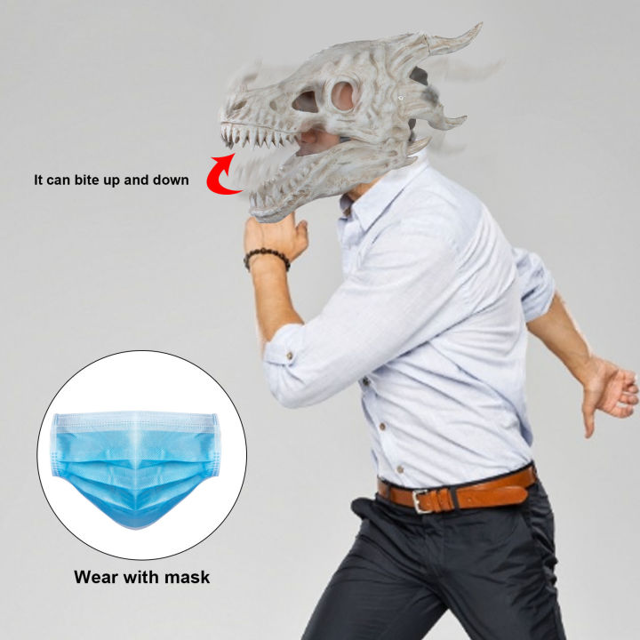 New%20Dragon%20Mask%20Movable%20Jaw%20Dino%20Mask%20Moving%20Jaw%20Dinosaur%20Decor%20Mask%20For%20Halloween%20Party%20Cosplay%20Mask%20Decoration%20-%20Image%205