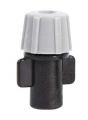 5-Pcs Single Head Mist Fogger (Black And Grey) Garden Irrigation Plastic Micro Sprinkler For Field Crops, Vegetables, Nursery, Garden Irrigation. - Water Gun. 