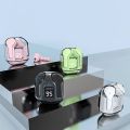 Wireless Earphones Bluetooth with Mic Earbuds EarPods Headphone Noise Canceling Wireless Bluetooth Earbuds HiFi Stereo Headphones with Digital Display Charging Case Gaming BT16.