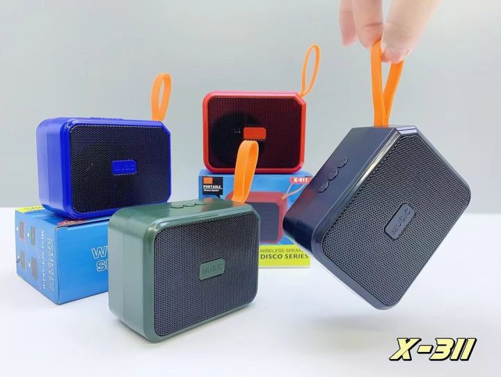 X-311 Bluetooth, USB, TF Card & FM Radio Supported Disco Series Wireless Speaker