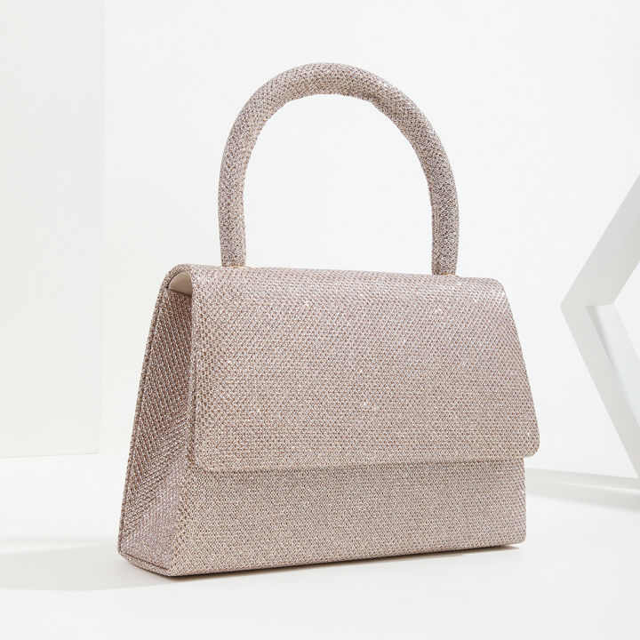 Women%20Fashion%20Evening%20Bag%20Solid%20Color%20Sequins%20Glittering%20Wrist%20Bag%20Versatile%20Evening%20Top-Handle%20Bag%20Dinner%20Party%20Wedding%20Bag%20-%20Image%204
