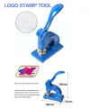 Embossed Stamp Stainless Steel Seal Customize Logo/ETC. 
