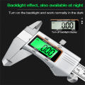 GC Digital Caliper, 0-6" Vernier Caliper With LCD Screen, High Accuracy Stainless Steel Metal Shell Electronic Micrometer Caliper Measuring Tools (0-150mm). 