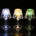 1Pc LED Crystal Desk Lamp Projetor Acrylic Diamond Table Lamp LED Night Lights Bedside Lighting Light Bedroom Decorations. 