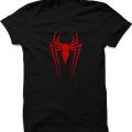 Spider-Man Logo Printed Regular Fit Round Neck T-shirt for Men - T-Shirt For Men - T Shirt For Man - T Shirt For Man - T Shirt - T Sirt. 