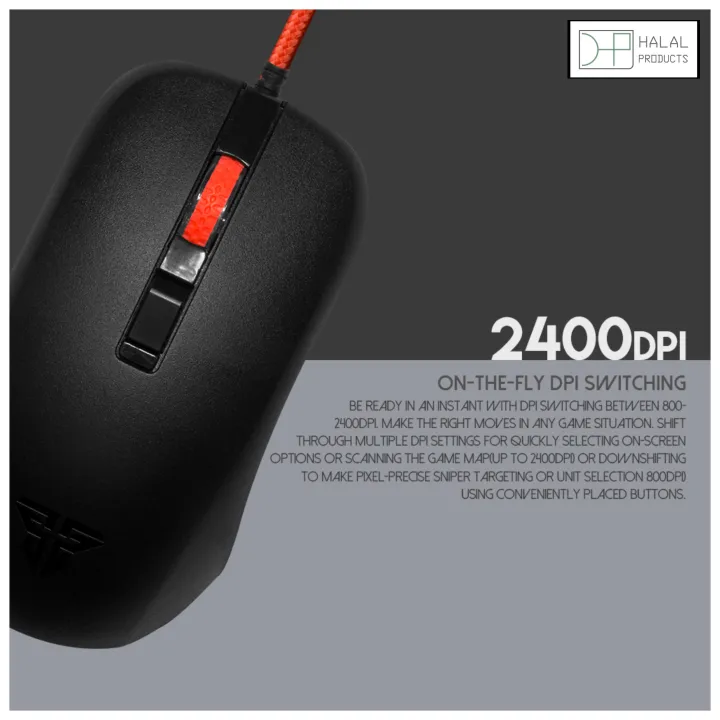 Fantech%20G13%20Rhasta%20II%20Pro%202400%20DPI%20Gaming%20Mouse%20%E2%80%93%20USB%20Wired%20%7C%203%20Buttons%20+%20Scroll%20Wheel%20%7C%201.8m%20Cable%20%7C%205M%20Click%20Durability%20%7C%20Optical%20Sensor%20-%20Image%202