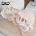 【beauty code store】（NEW）Lace Baby Soft Newborn Girl Accessories Princess Summer Solid Flower Infant Baby Hat Bonnet Cap. 