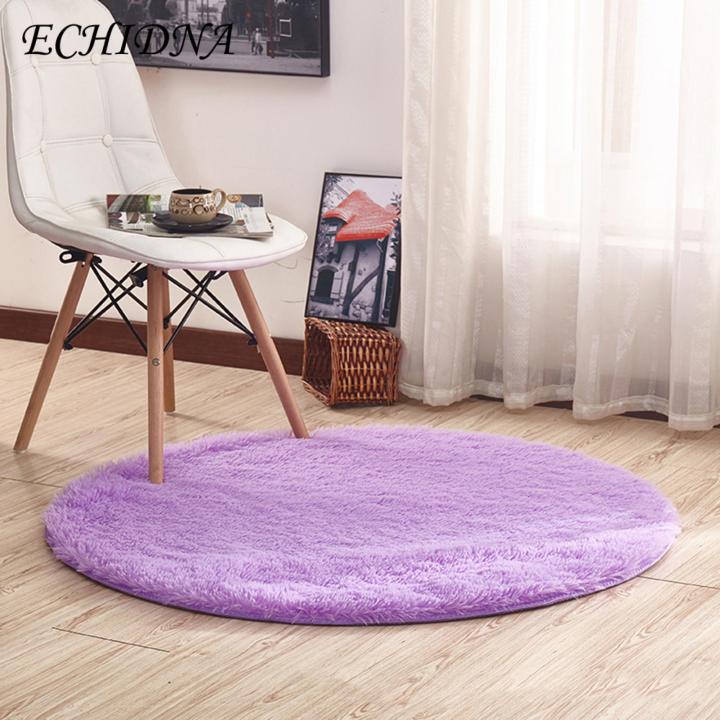 Colorful%20Nursery%20Rug%20100cm%20Super%20Soft%20Fluffy%20Round%20Area%20Rug%20Anti-slip%20Plush%20Carpet%20for%20Bedroom%20Nursery%20Kids%20Room%20Rug%20-%20Image%204